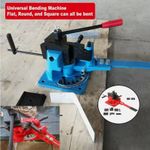 Heavy Duty Bending Machine Bar Bender 120° Square Round Angle Steel Angle Bender