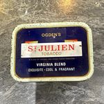 Ogden's St Julien Virginia Blend Metal Tobacco Tin Vintage Pre-1970