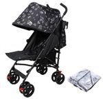 Lightweight Stroller with Raincover & Cup Holder in Animal Design by Jane Foster