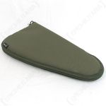 Olive Green Pistol Carry Case - Large Carrier Cover Bag Durable