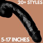 Dildo Sex Toy Suction Cup Realistic 7-8-9-10-11-12+ Inch For Women/Men/Couples