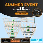 Mars Hydro FC 1500 3000 4000 8000 EVO LED Grow Light Samsung301H for Grow Tent