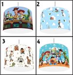 TOY STORY Ceiling Light Shade / Lampshade 3 SIZES in 4 DESIGNS Free P&P Reusable
