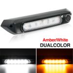 Dual Color 800Lumen Exterior RV Porch Light Camper Trailer Outdoor Switchable RV