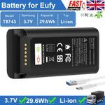 ✅8000mAh Security Rechargeable Battery For eufy Video Doorbell E340/C31 w/ Cable