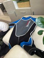Nalu Men’s Shortie Wetsuit Size M Blue/Black Waveware Wetsuits