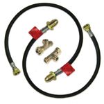 LPG CHANGEOVER KIT HOSE 35" PIPES UPGRADE 2 TO 4 GAS CYLINDERS BOTTLES POL x W20