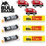 3 x BULL BRAND Slim Ultra Cigarette Roller COMBI Adjust Tobacco Rolling Machine 
