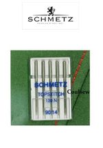 SCHMETZ SEWING MACHINE NEEDLES Top Stitch - Large Longer Eye - Size 90/14