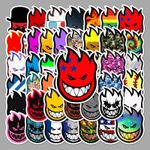 50Pcs Cool Pack Decor Stickers Spitfire decal DIY Laptop Skateboard Guitar new