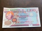 Bank of Ireland £100.00 note. aUNC  condition 2005 McGovern issue