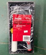 ProDec 4in (100mm) Mini Paint Roller Set Comfort Grip with Tray PRRT015