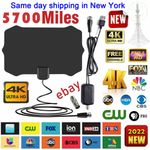 Digital TV Antenna  Range Signal Booster Amplifier HDTV Indoor HD 1080P