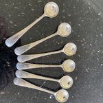 Dixon Silver Plated A1  Coffee  Spoons X 6