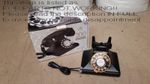 INCOMPLETE! GPO 200 Retro Vintage Rotary Dial Telephone Classic Bakelite Black M
