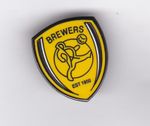 Burton Albion - lapel badge butterfly fitting