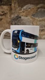 Stagecoach Enviro 400 bus mug cup buses transport England Bus Transport