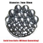 Round Solid Iron Ball Steel Balls 7mm-70mm Metal Ball Weldable Without Quenching