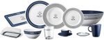  MELAMINE non slip non rattle BRUNNER NAUTICAL CAMPING plate CARAVAN plates dish