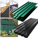 12X-48X Metal Cladding Roof Sheets Corrugated Garage Carport Shed Roofing Panels