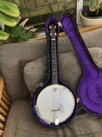  Vega Little Wonder 17 Fret Tenor Banjo And Fitted Hard Case 