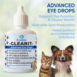 Pet Dog Cat Advanced Eye Drops Clearit 30ml 100% Organic Soothing Lubricating