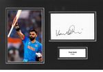 Virat Kohli Signed 12x8 Photo Display India Cricket Memorabilia Autograph COA