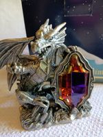 Tudor Mint “Myth & Magic” dragon figurine titled “Deflecting The Magic”...