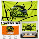 F1 Racing Lando Norris Flags - Perfect for Camping, Parties + Wall Decor - New!