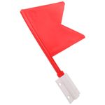 Red Equestrian Direction Flag Professional Horse Training Equipment
