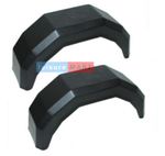 A Pair of 13 Inch Plastic Trailer Mudguards Suitable for 13 Inch Wheel Rims