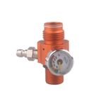 Mini G1/2-14 Output 0-3000Psi Pressure Regulator HPA Compressor Gas Cylinder Ref