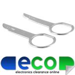 Audi A3 A4 A6 TT Car Stereo Radio Removal Tool Release Pins Extraction Keys PAIR