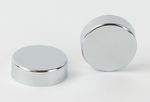 Chrome Cover Cap for Towel Radiators blanking plugs and bleeding valves (pair)
