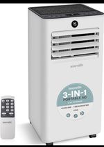 SereneLife 7000 BTU Portable Air Conditioner Cooling Dehumidifier & Fan 3in1 ❄️✅