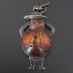 Rare Antique Ww1 Silver  "JOHN BULL" TOUCHWOOD/FUMSUP" Lucky Charm/Pendent 