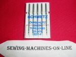 SCHMETZ QUICK THREADING HANDICAP SEWING MACHINE NEEDLES 130/705 HDK SIZE 90/14