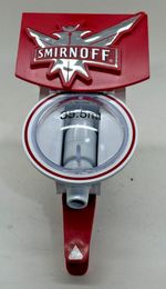 SMIRNOFF VODKA 35.5 ml OPTIC DISPENSER - PUB HOME BAR SPIRIT