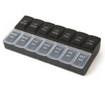 7 Day Weekly Pill Box Organiser – Daily Medicine Tablet Storage Case Dispenser