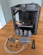 FLASHFORGE AD 5X Multi-Material 3D Printer 4-Color Printing, Full-Auto Calibrati