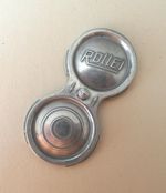 Vintage  aluminium Rollei - Rolleicord Bay 1 Lens Front Cap for early models