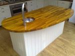 Iroko Worktop Kitchen Bar Table African  Real Solid Wood Work top 2m 3m 4m SALE