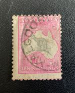 Australia 1915 10s SG43 Good Used CAT £350 *fault*