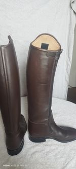 Bespoke Konigs walnut brown  riding boots