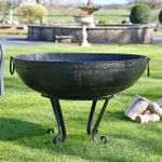 Iron Kadai Fire Bowl - 80cm