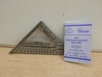 SWANSON S0101  7" ALUMINIUM SPEED ROOFING SQUARE + BLUE BOOK