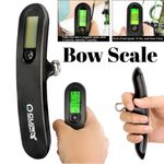 LED Archery Bow Scale 110lbs Draw Weight Dynamometer Recurve Compound Tool