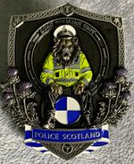 Police Scotland Glasgow Road Policing Unit Large Challenge Coin
