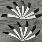 5" Archery Arrow Feather Turkey Fletches Natural Right Wings Left Wing Shoot DIY