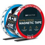 Magnetic Tape Self Adhesive Strips 3m Strong Flexible Sticky Roll Polarity A B